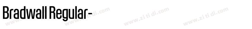 Bradwall Regular字体转换 Bradwall Regular字体转换